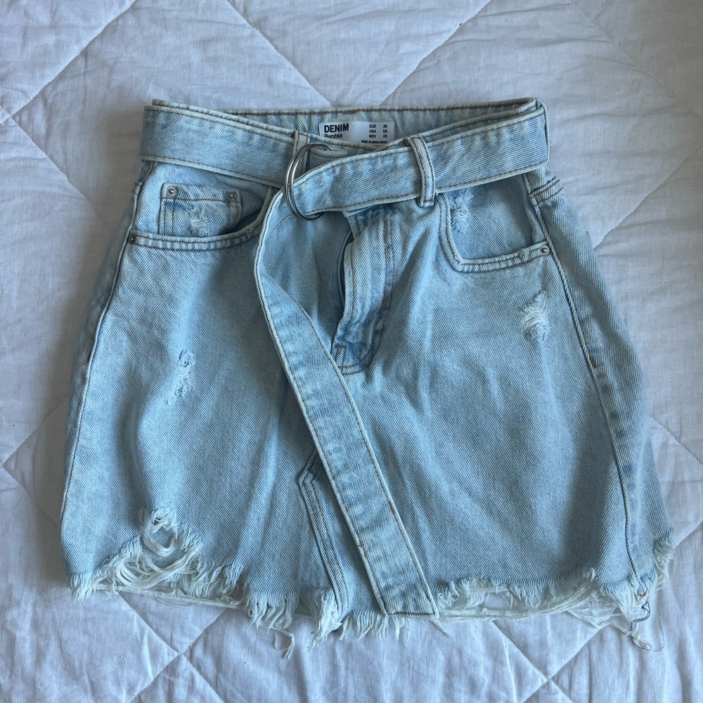 Bershka Skirt with Belt